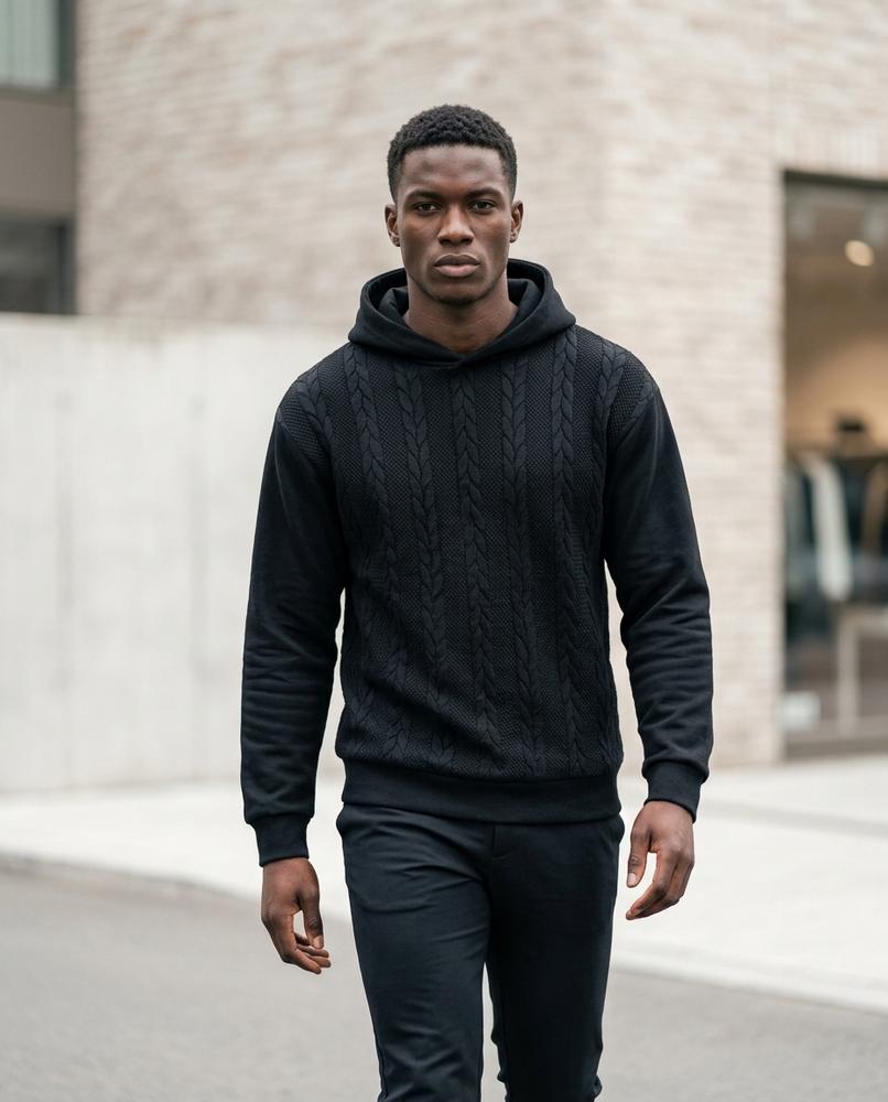 Street Heaven - Kasil | Strukturiert Gefüttert Hoodie Herren