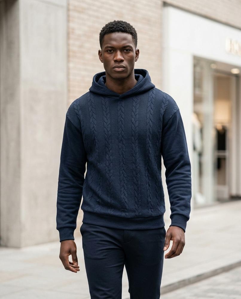 Street Heaven - Kasil | Strukturiert Gefüttert Hoodie Herren