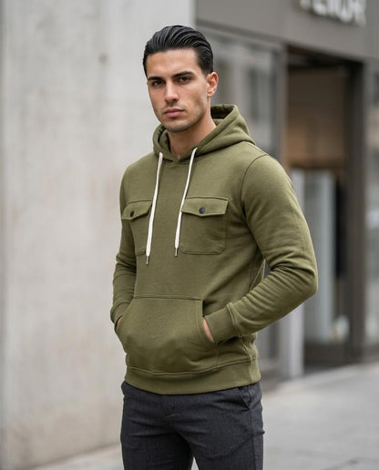 Street Heaven - Sevin | Aufgesetzt Funktional Hoodie Herren