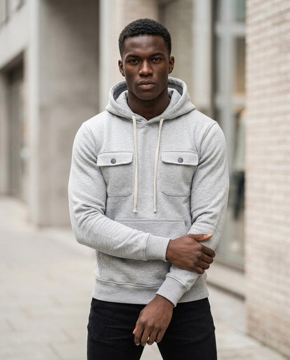 Street Heaven - Sevin | Aufgesetzt Funktional Hoodie Herren