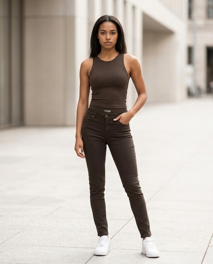 Street Heaven - Verev | Enganliegend Elastisch Hose Damen
